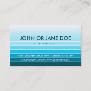 blue swatch business card