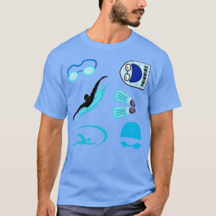 Blue Swim  T-Shirt