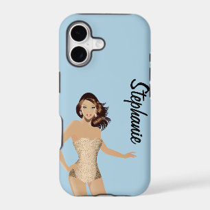Blue Swinsuit Girl Mate ID™ iPhone 5 Case