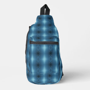 Blue Swirl Sling Bag