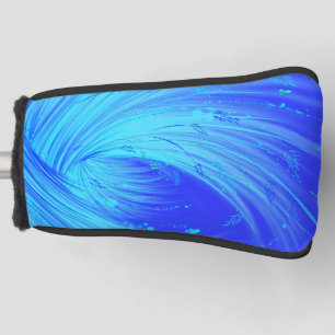 Blue Swirls & Butterflies Golf Head Cover