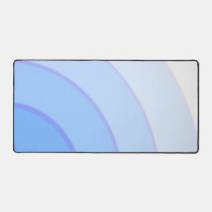 Blue Swirls Desk Mat