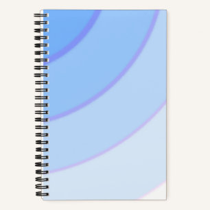 Blue Swirls  Notebook