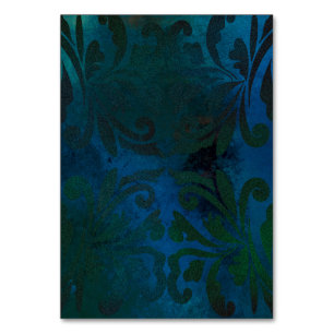 blue table number