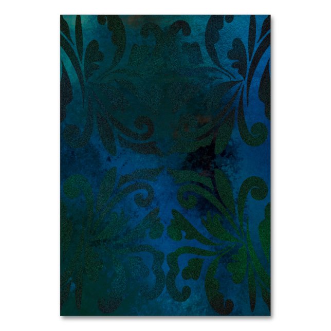 blue table number (Back)