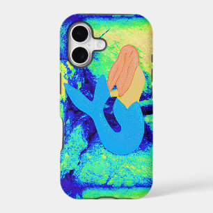 blue-tailed mermaid design