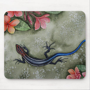 Blue-tailed racer skink mouse pad