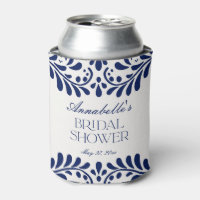 Blue Talavera Tile Spanish Fiesta Bridal Shower