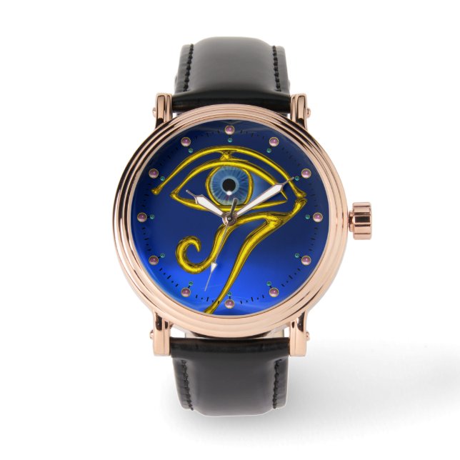 BLUE TALISMAN / EYE OF HORUS  WATCH (Front)