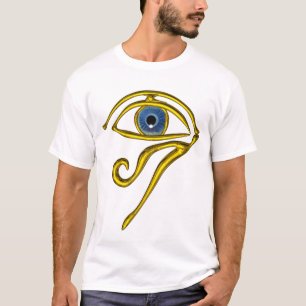 BLUE TALISMAN / GOLD HORUS EYE T-Shirt