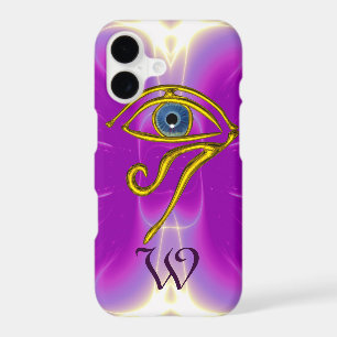 BLUE TALISMAN MONOGRAM Pink Fuchsia Purple