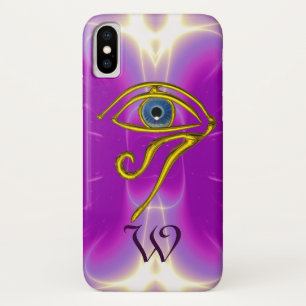 BLUE TALISMAN MONOGRAM  Pink Fuchsia Purple Case-Mate iPhone Case