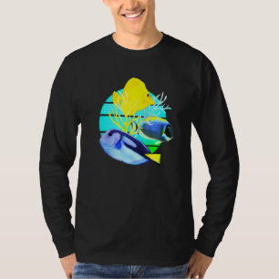 Blue Tang Yellow Tangs Reef Fish Tank Saltwater Aq