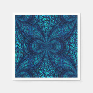 Blue Teal Decorative Napkins