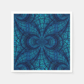Blue Teal Decorative Napkins