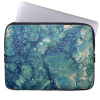Blue Teal Green Marble Texture