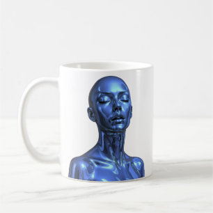 Blue Tech Muse Coffee Mug