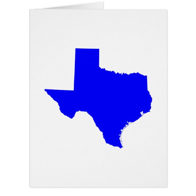 Blue Texas Shape (Front)