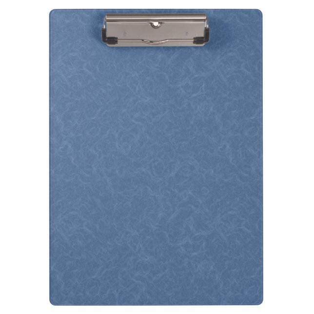 Blue textured pattern with swirling cloud clipboard (Front)