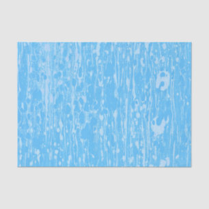 Blue Textured Print Tissue Paper