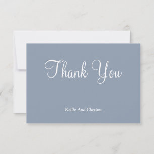 Blue Thank You Cards