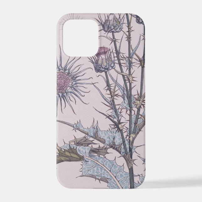 Blue Thistle iPhone Case (Back)