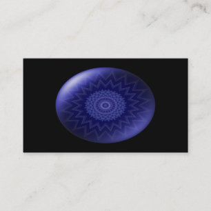 Blue Throat Chakra Business Card