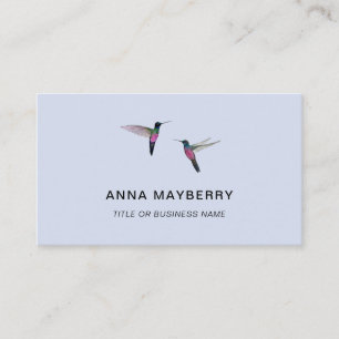 Blue-throated Starfrontlet Hummingbirds Business Card