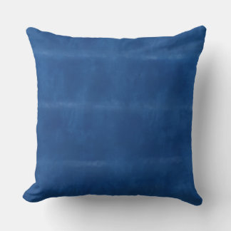 Blue Throw Pillow
