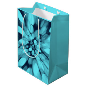 Blue Tie dye Medium Gift Bag