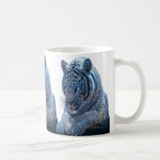 blue tiger Mug