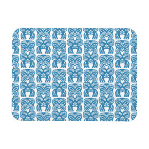 Blue Tiki Good Luck Figure Symbol Magnet