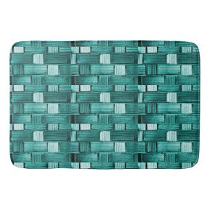 Blue Tile Bathmat