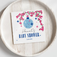 Blue Tile Santorini Greek/ Spanish baby shower