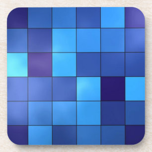 blue tiles coaster