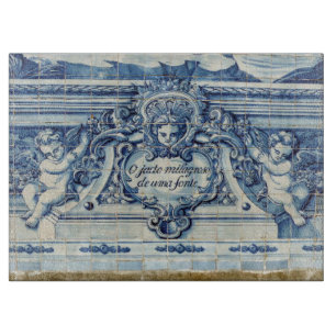 Blue tiles from Portugal Cutting Board
