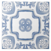 Blue tiles,mosaic,majolica,