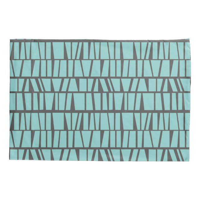 Blue Tiles Pillowcase (Back)