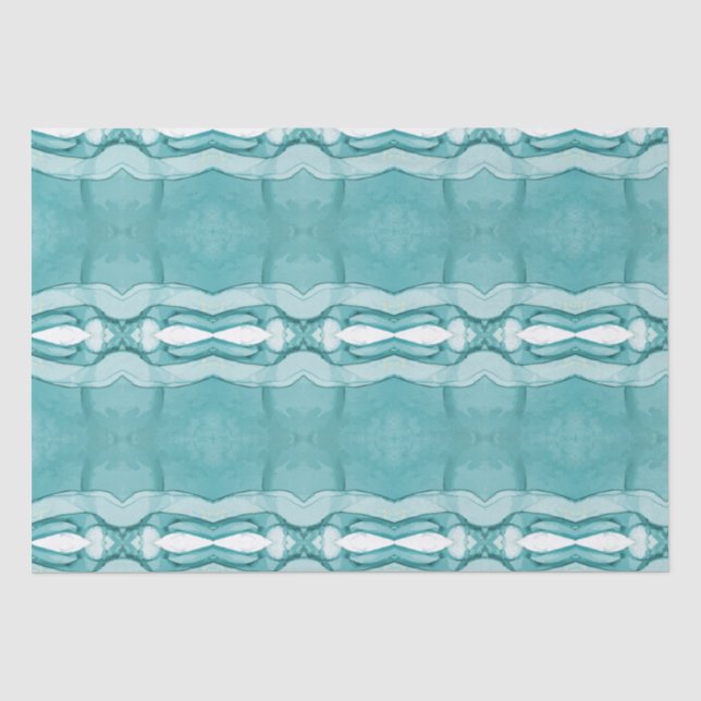 blue tissue paper (Front)
