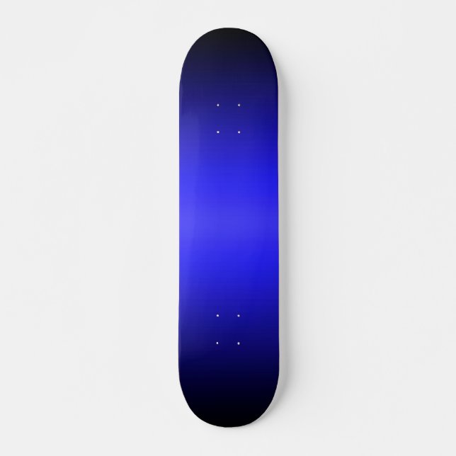 Blue to Black Gradient Skateboard (Front)