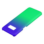 Blue to Green Ombre Phone Case (Bottom)