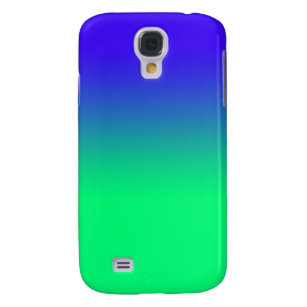 Blue to Green Ombre Phone Case