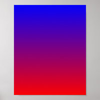 Blue to Red Gradient