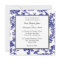 Blue Toile Wedding Invitation