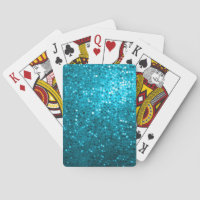 Blue Tones Retro Glitter And Sparkles 2