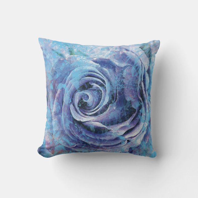 Blue Tone's Rose Cushion (Front)