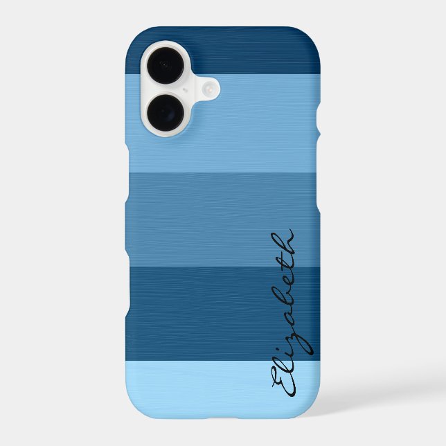 Blue Tones Stripes Background (Back)