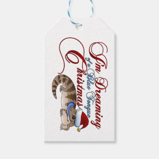 Blue Tongue Skink Christmas Gift Tags