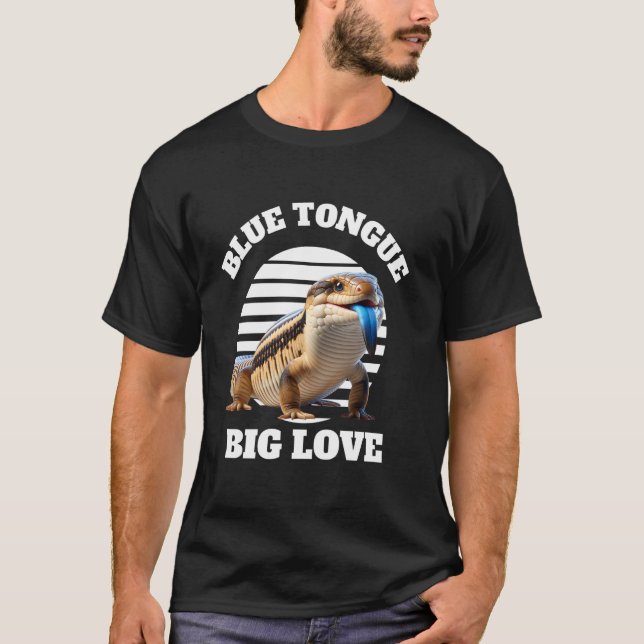 Blue Tongue Skink Owner T-Shirt (Front)