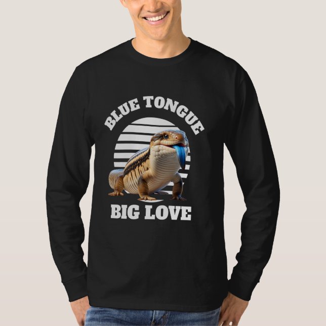 Blue Tongue Skink Owner T-Shirt (Front)